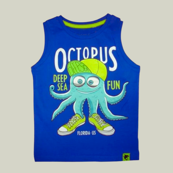 Deep Sea Fun Octopus Tank Top
