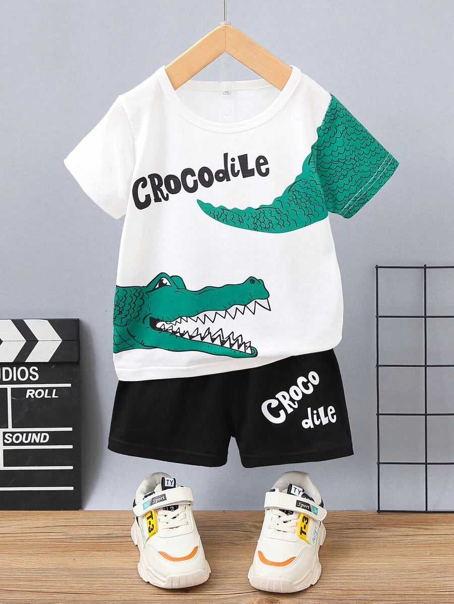 WB Crocodile Graphic Set