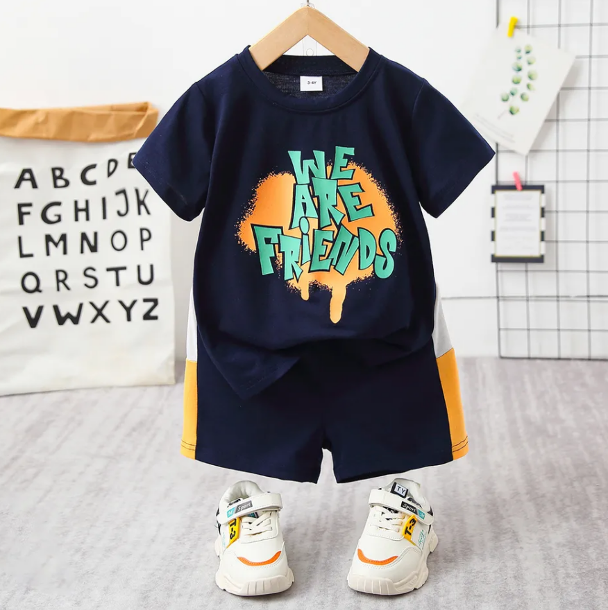 We Are Friends Graphic Set – Funsies Garments