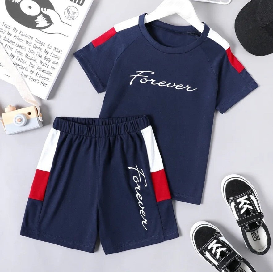 Forever Graphic Set Blue – Funsies Garments