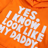 Look Like My Daddy Graphic Set (Orange)