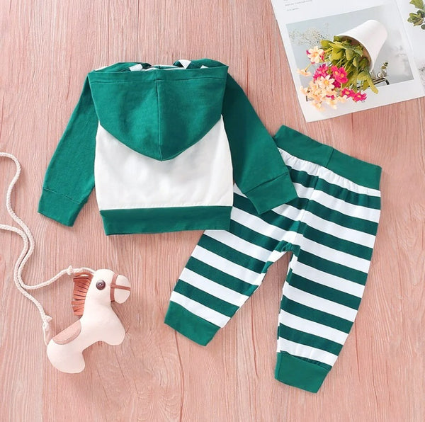 Baby Elephant Stripes Tracksuit