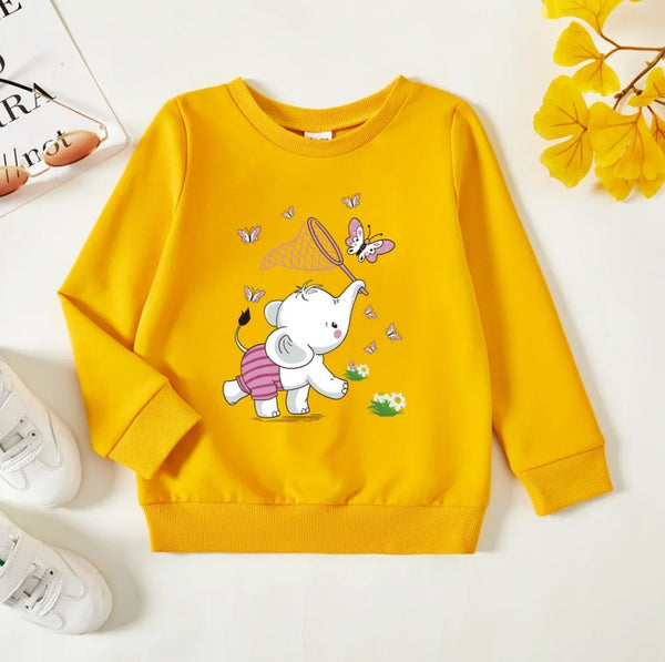 Baby Elephant Hunting Sweat Shirt