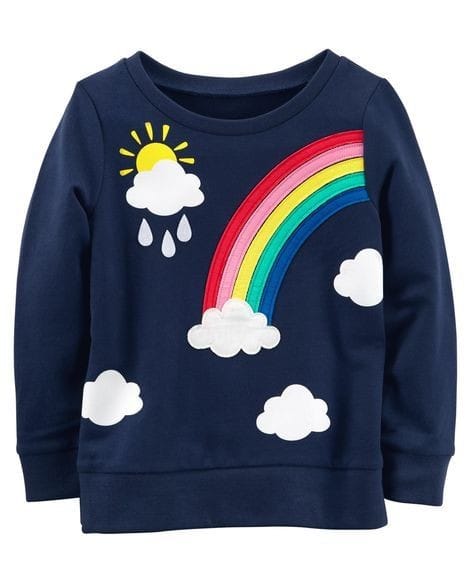 Rainbow Clouds Sweatshirt