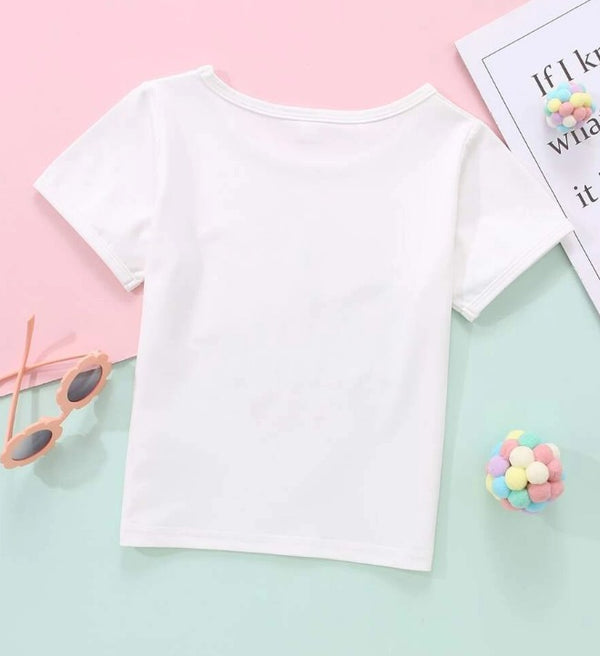 5 Stars Unicorn Cat Graphic Tee