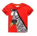 Zebra Graphic Tee (R) - Funsies Garments