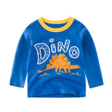 Blue Dino Graphic Tee - Funsies Garments