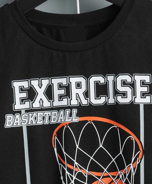 Exercise Basketball Graphic Set
