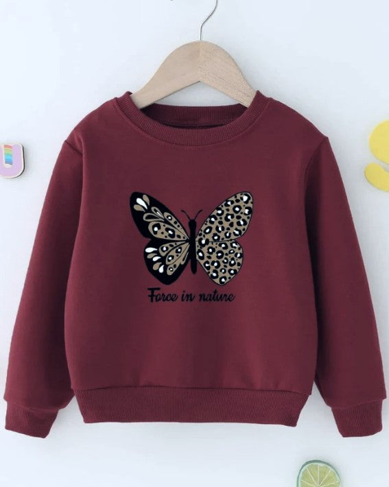 Force In Nature Butterfly Sweatshirt