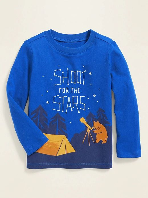 Shoot For The Stars Graphic Tee - Funsies Garments