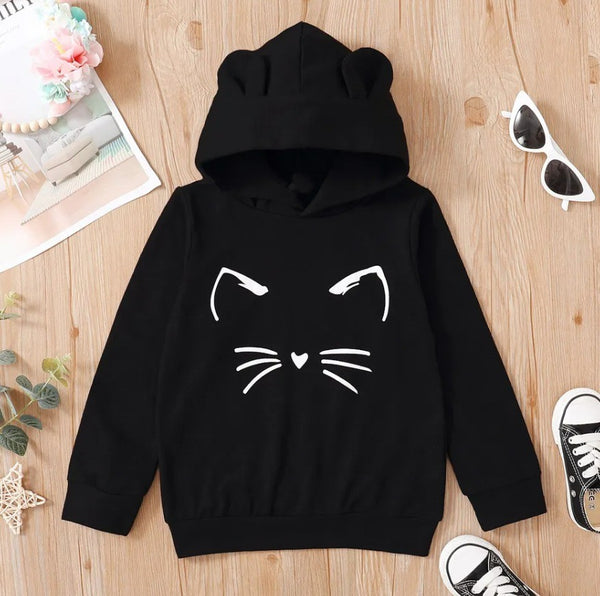 Cat Hood Black